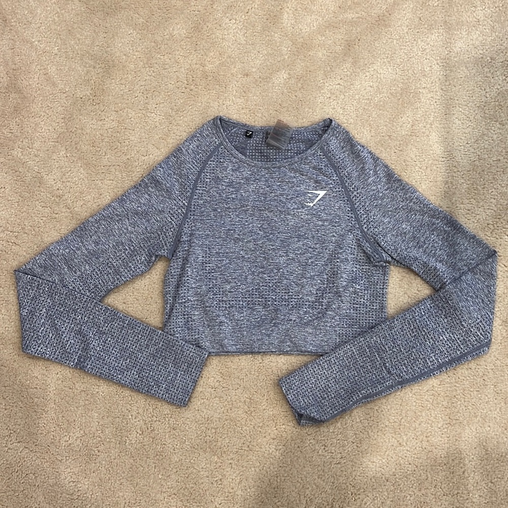 Gymshark Vital Seamless Long Sleeve Crop Top